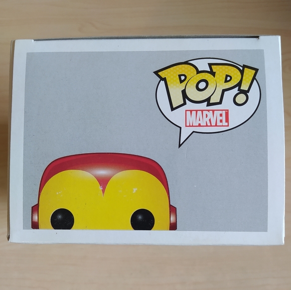 Funko Pop Marvel Iron Man Vinyl Bobble-head 04 - Picture 7 of 7